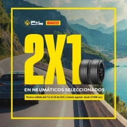 Llegó el 2x1 - Compra ahora tus Neumaticos Pirelli, descubrí la tecnología Seal Inside