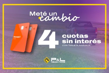 Promoción neumáticos